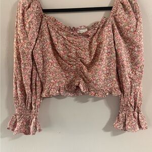 Dress Forum Floral Blouse in Pink